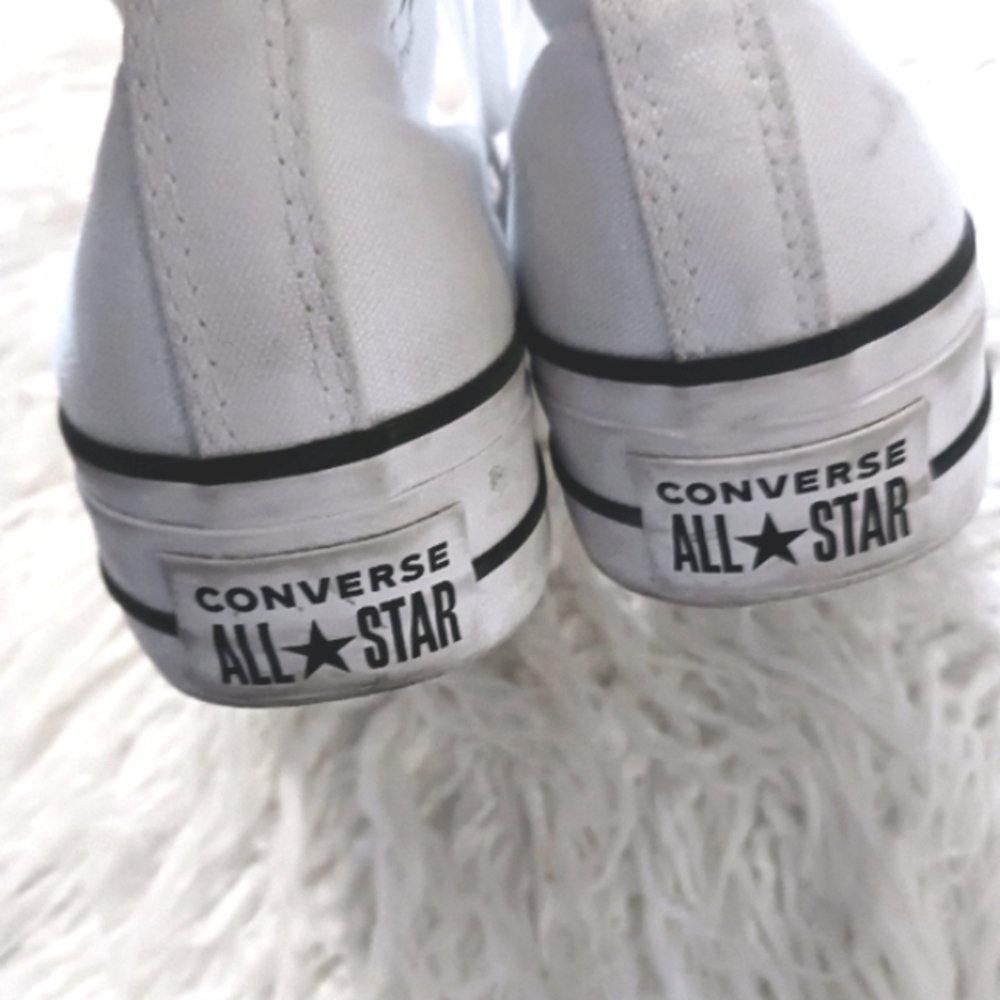 Converse Chuck Taylor All Star High Top Sneakers - White - Picture 6 of 9